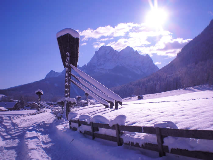 un paradiso invernale